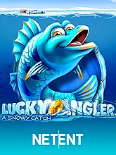 Lucky Angler: A Snowy Catch